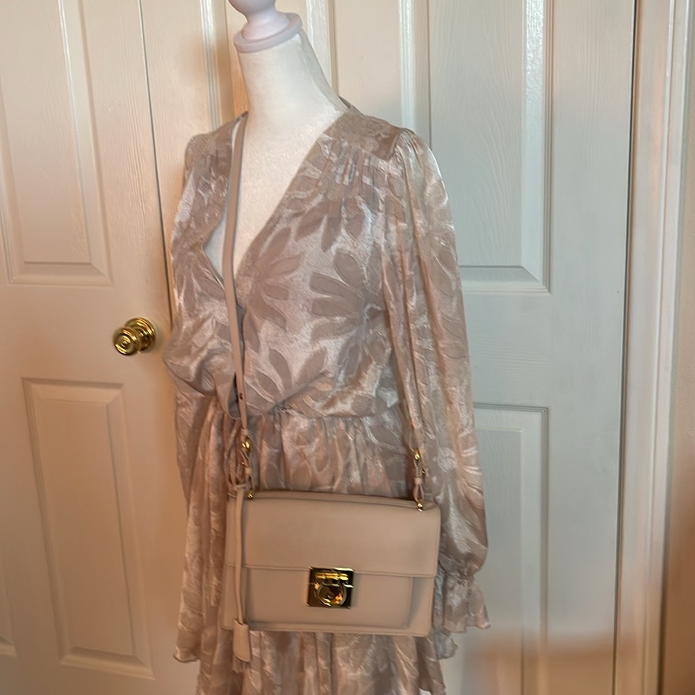 Salvatore Ferragamo leather shoulder bag
